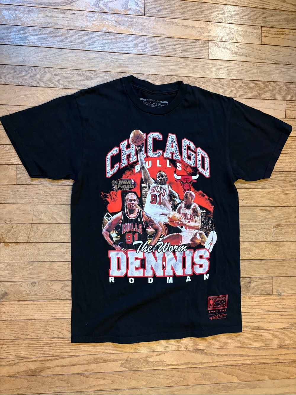 Men’s Chicago Bulls Dennis Rodman Graphic T-shirt